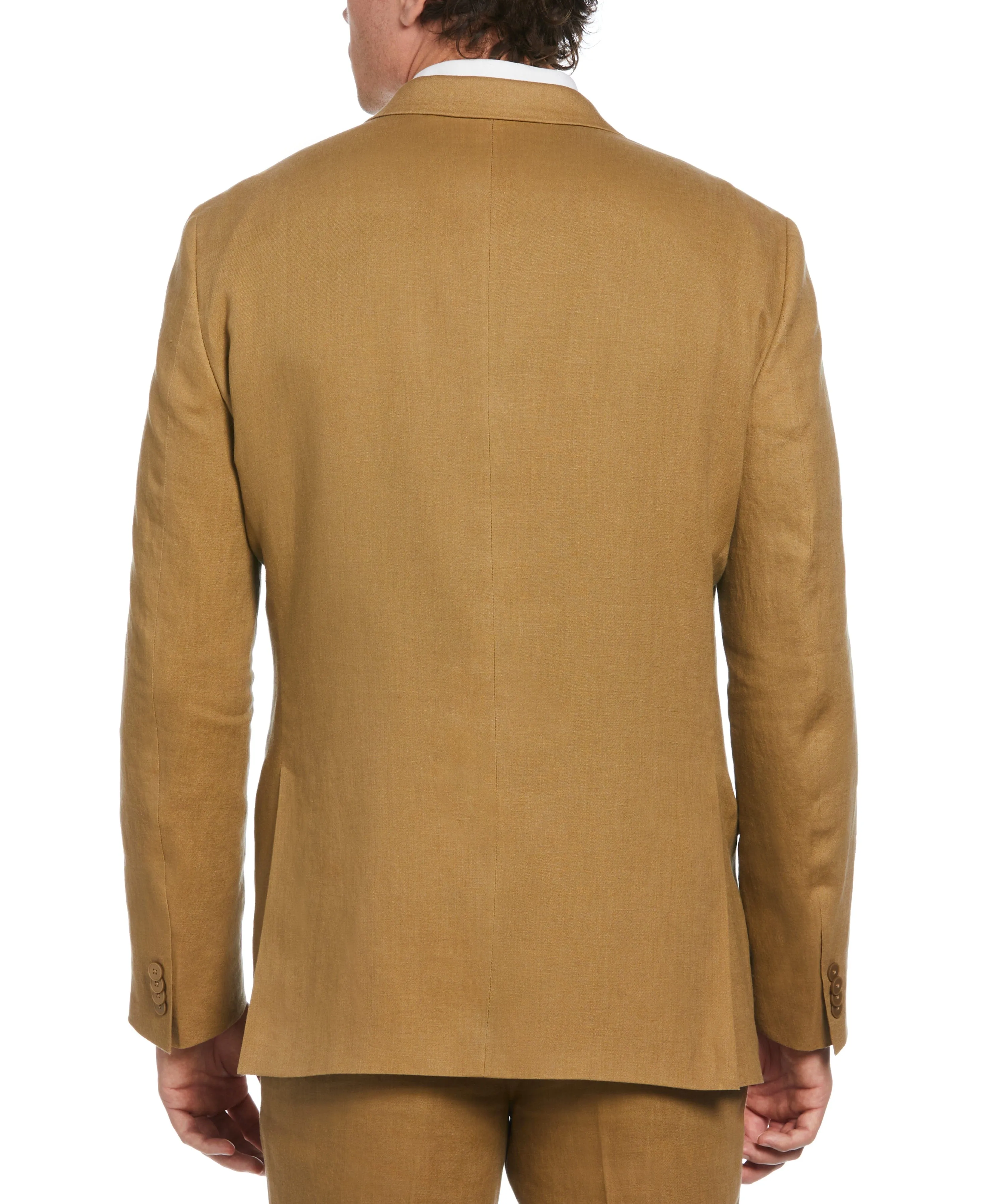 100% Linen Tan Suit