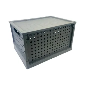 35 X 26.4 X 20.5Cm Multi-Functional Foldable Closet Storage Basket 442596
