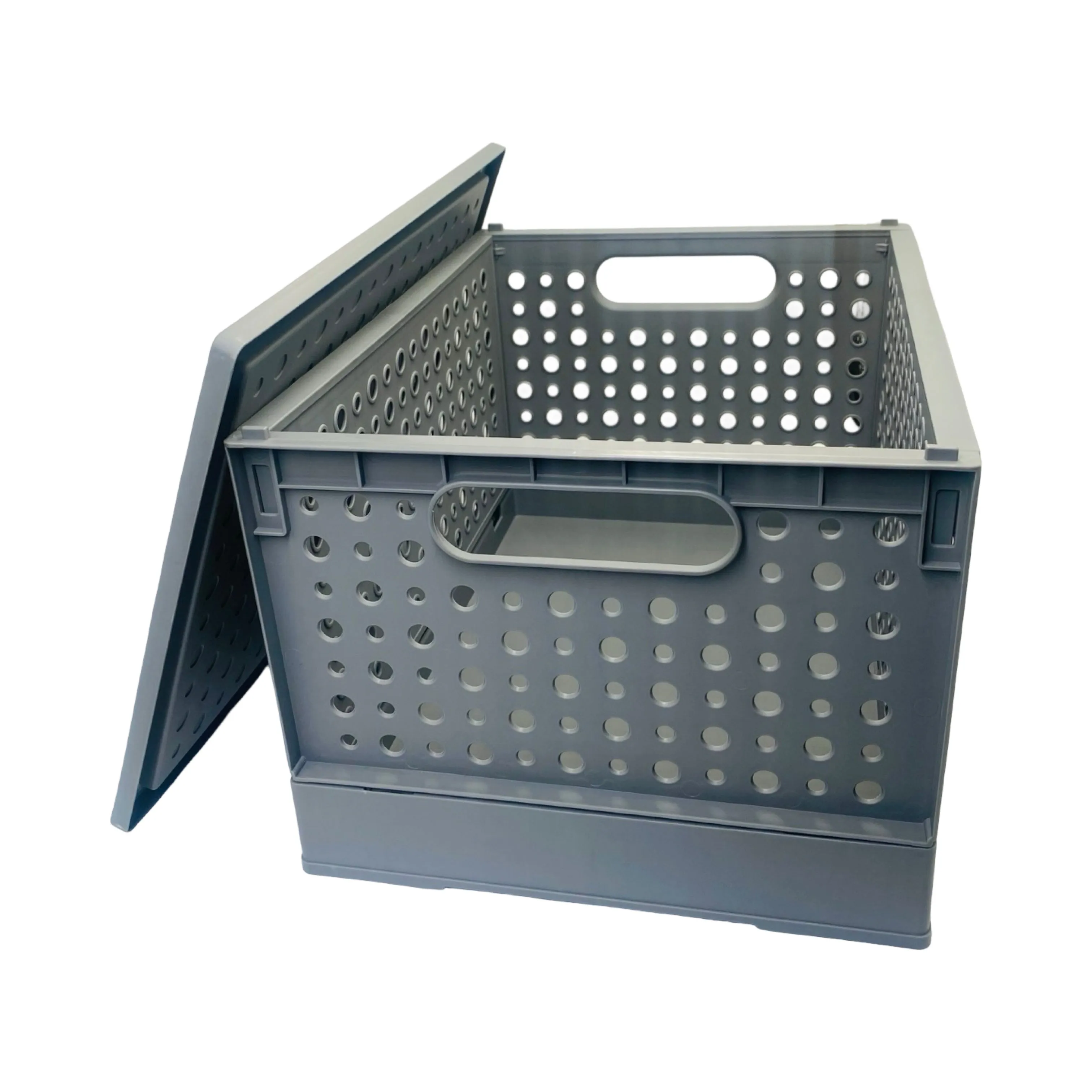 35 X 26.4 X 20.5Cm Multi-Functional Foldable Closet Storage Basket 442596