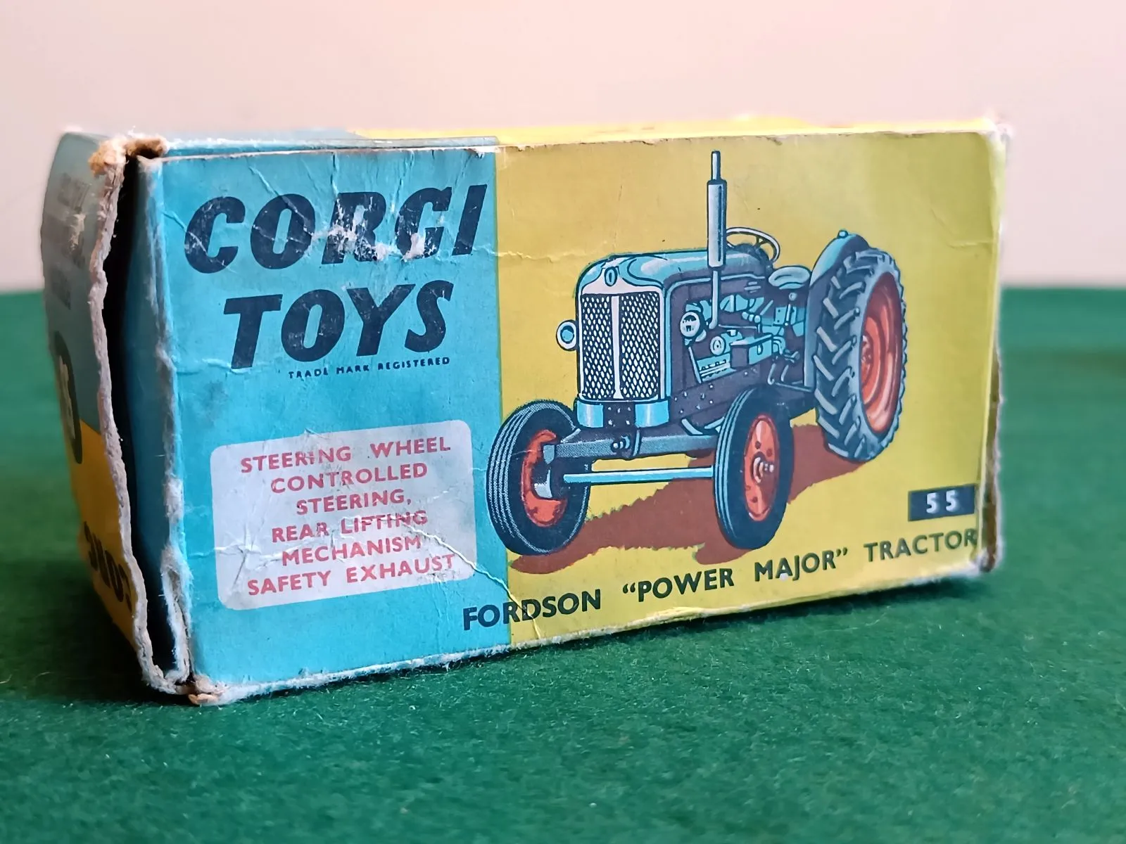 55 Fordson Power Major Tractor with original box