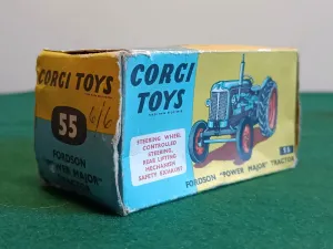 55 Fordson Power Major Tractor with original box