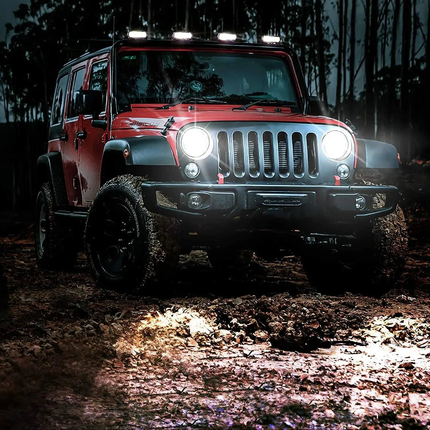 7 Inch Round LED Headlight High Low Beam For Jeep Wrangler JK TJ JL CJ 1997-2020 Rubicon Sahara Hummber H1 H2