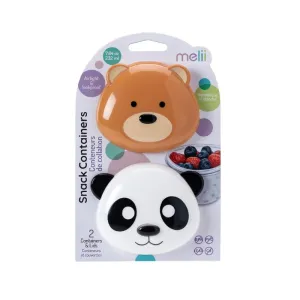 Animal Snack Containers - 2 Pack