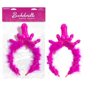 BACHELORETTE PARTY FAVORS DELUXE PECKER TIARA
