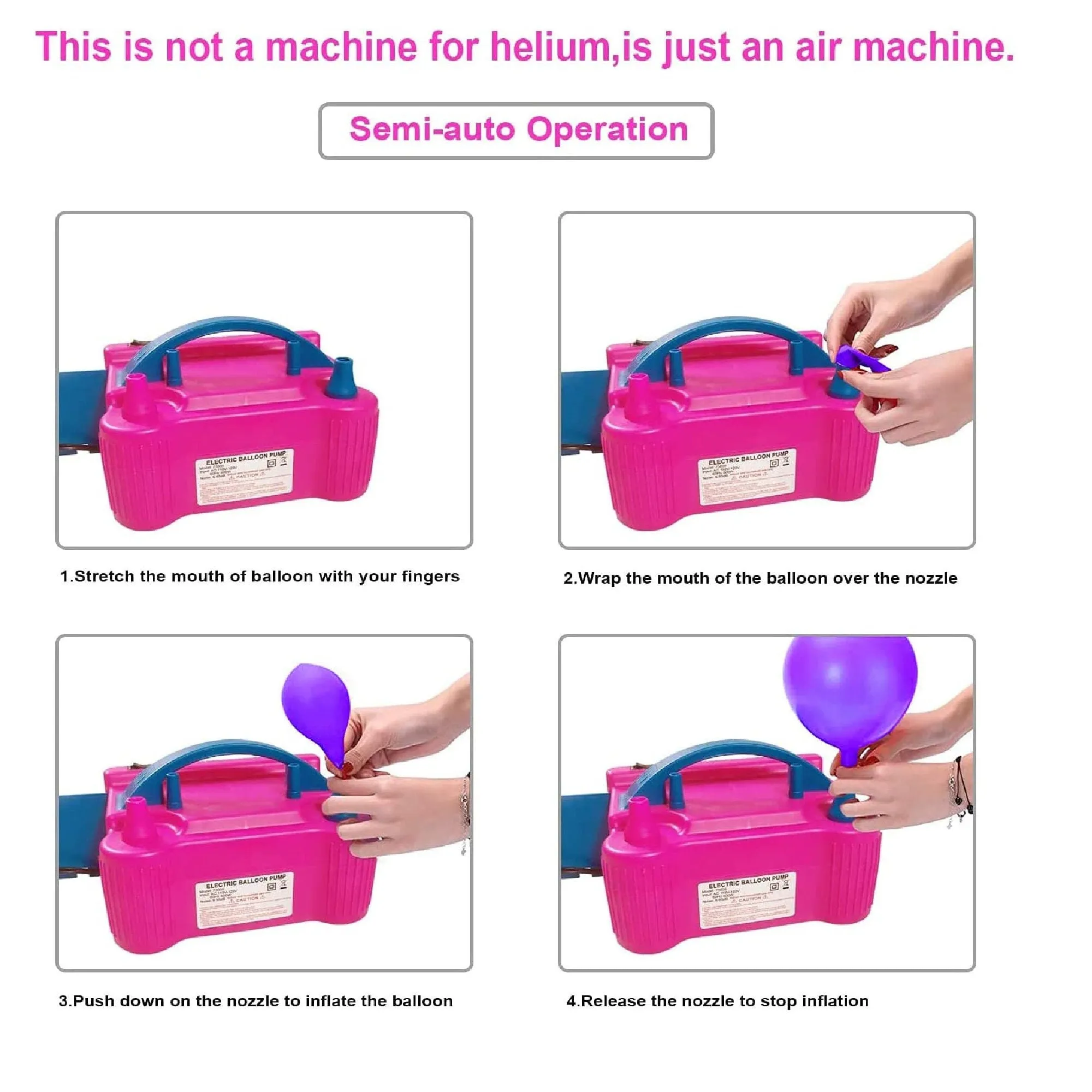 Balloon bomb | 226 PCS TIFUNMYSI Electric Balloon Pump Kit | Balloon Inflator 600W Balloon Air Pump Balloon Machine