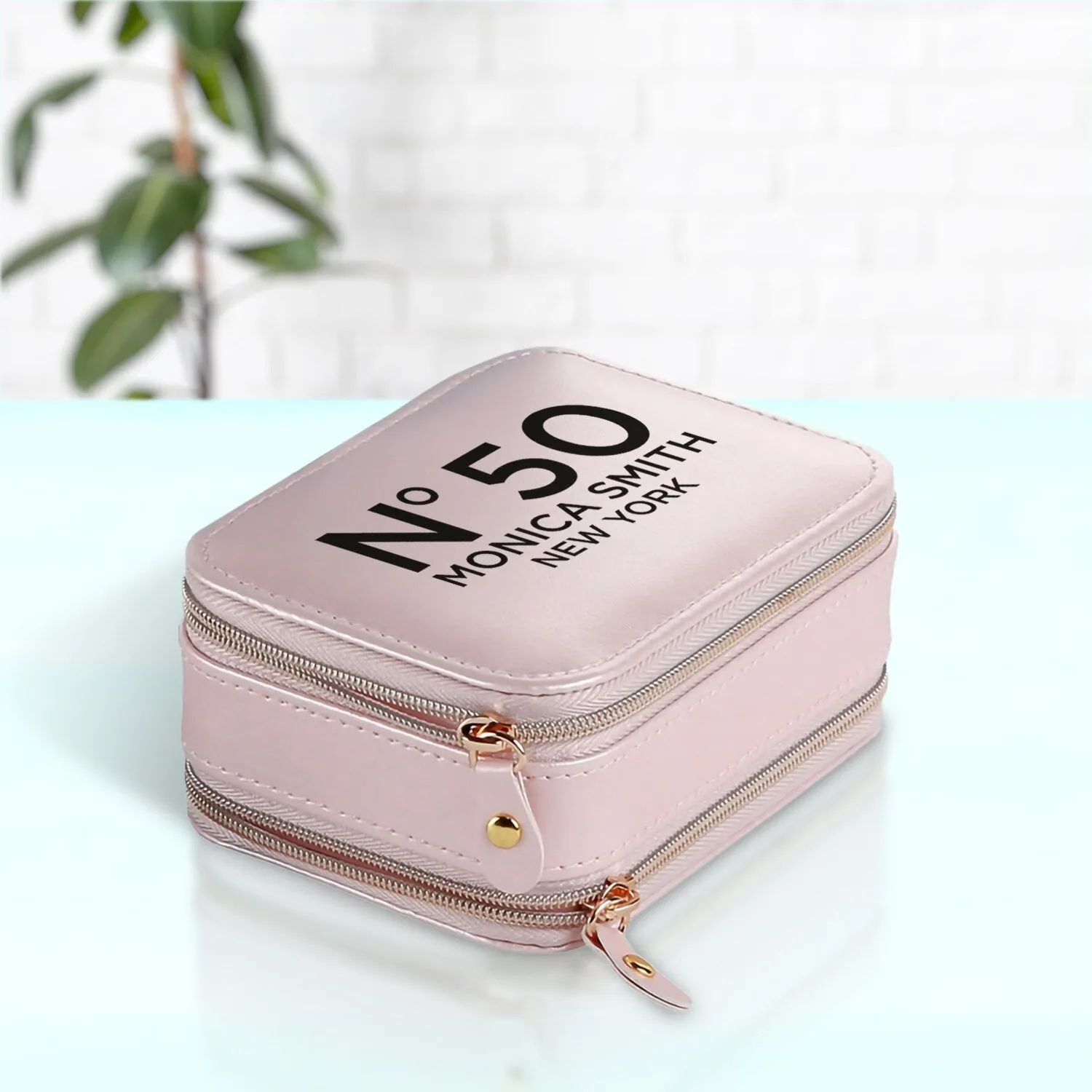 Birthday Celebration Personalized Gift Jewelry Box with Name and State 40th 50th Birthday Gift Jewelry Box for Her Custom Birthday Gift