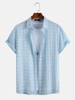Breathable Versatile Lapel Collar Shirt