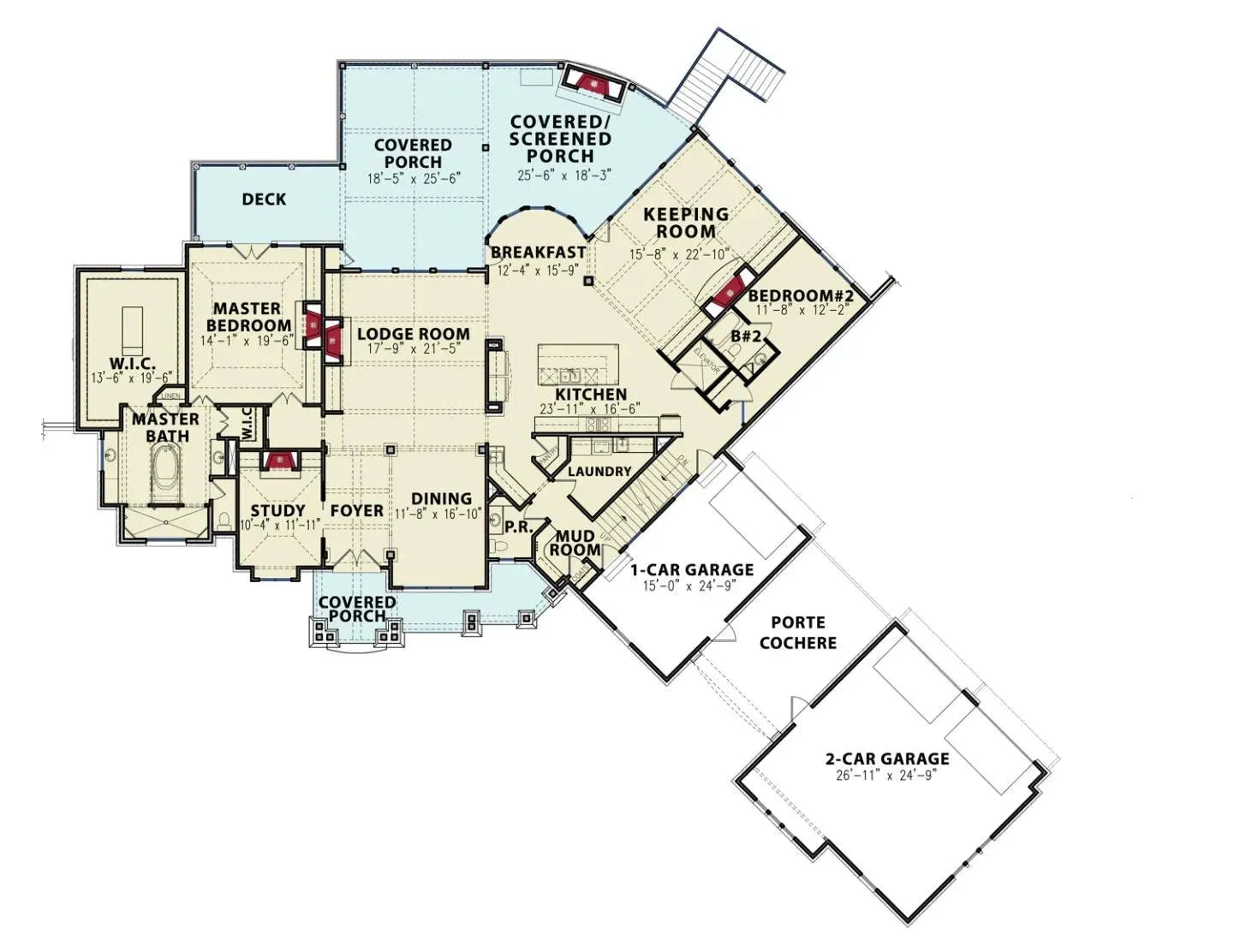 Elegant 3-Bedroom Home with Expansive Living Space