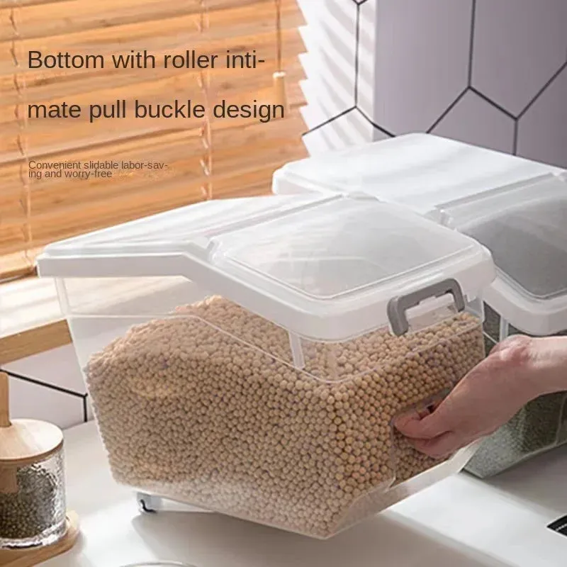 FlexiStore Food Storage Container for Pets and Insect-Proof Foldable