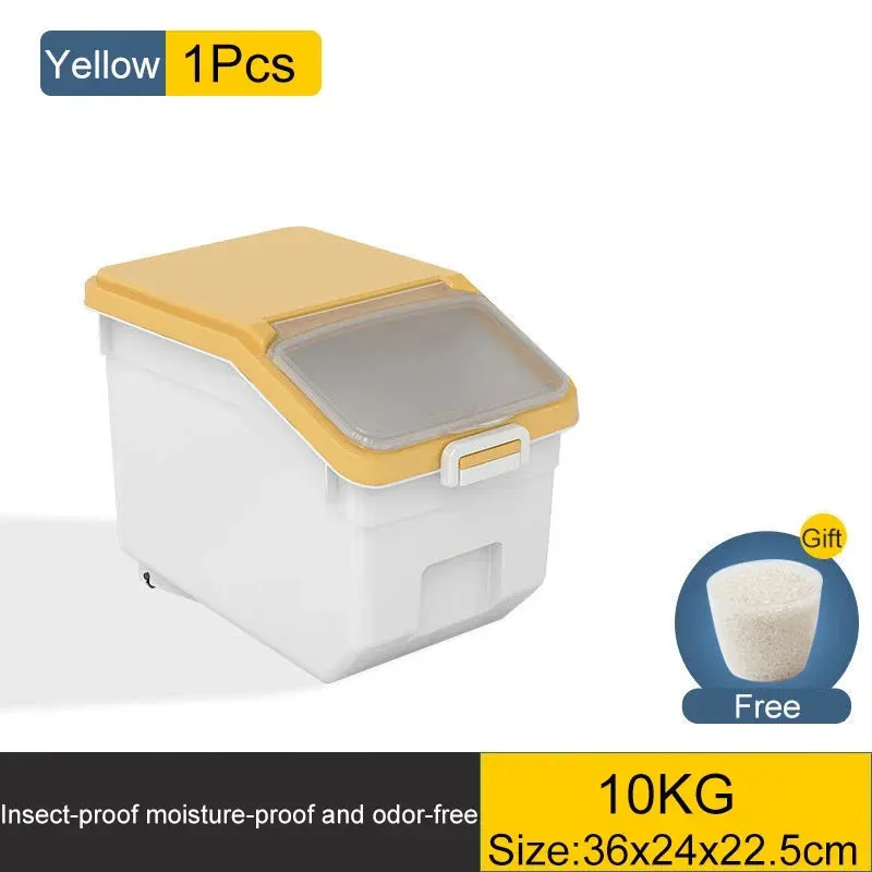 FlexiStore Food Storage Container for Pets and Insect-Proof Foldable