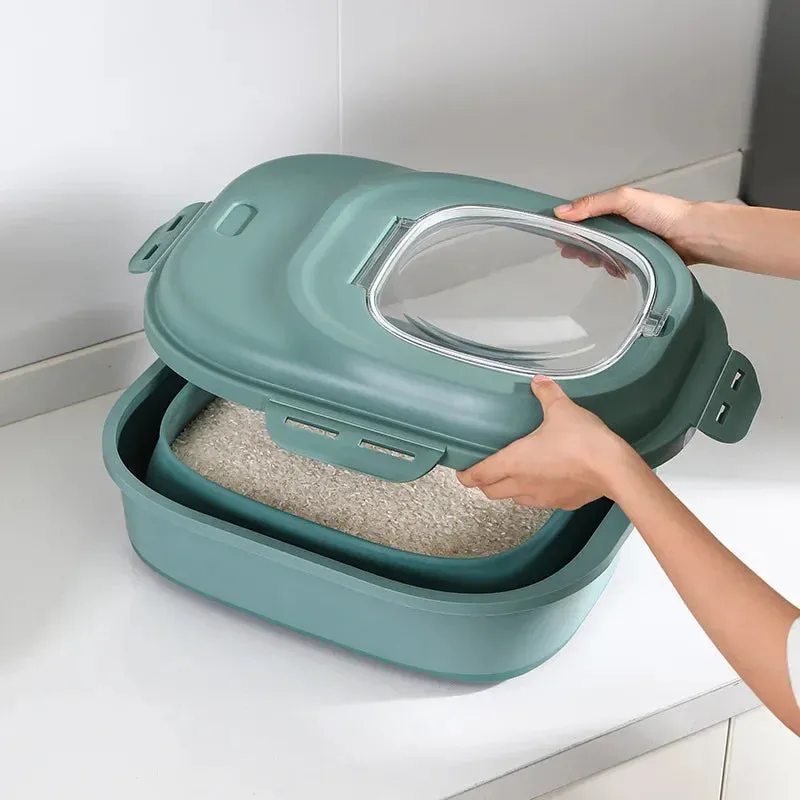 FlexiStore Food Storage Container for Pets and Insect-Proof Foldable