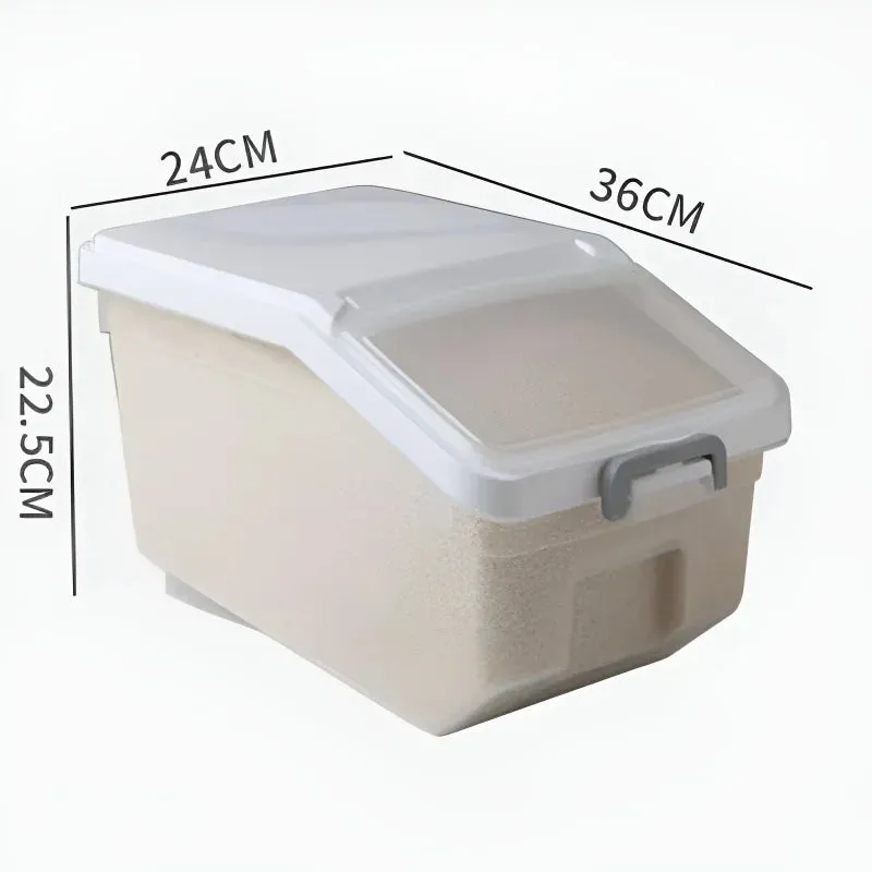 FlexiStore Food Storage Container for Pets and Insect-Proof Foldable