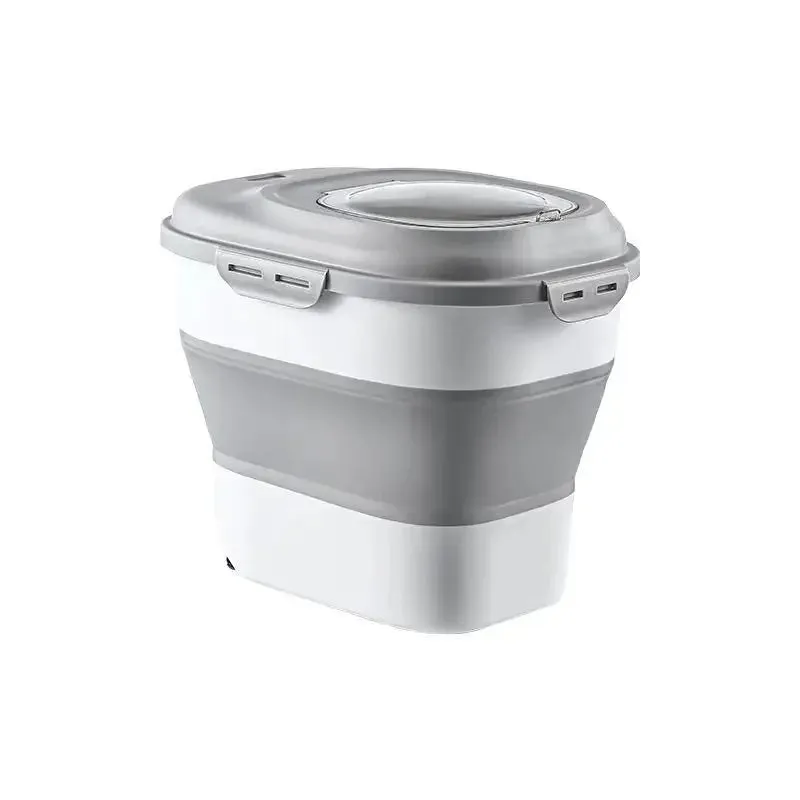 FlexiStore Food Storage Container for Pets and Insect-Proof Foldable