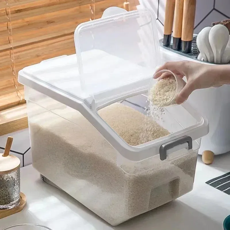 FlexiStore Food Storage Container for Pets and Insect-Proof Foldable