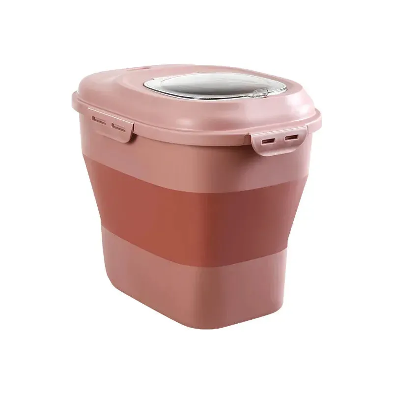 FlexiStore Food Storage Container for Pets and Insect-Proof Foldable