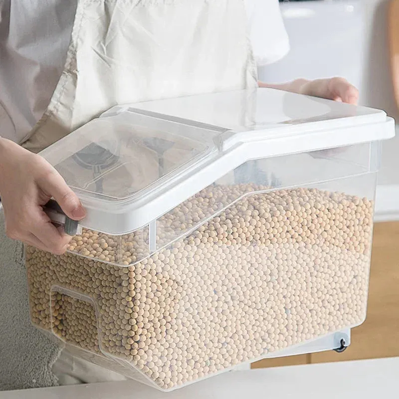 FlexiStore Food Storage Container for Pets and Insect-Proof Foldable
