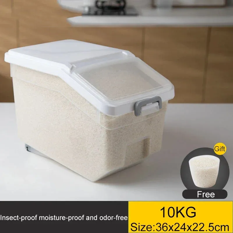 FlexiStore Food Storage Container for Pets and Insect-Proof Foldable