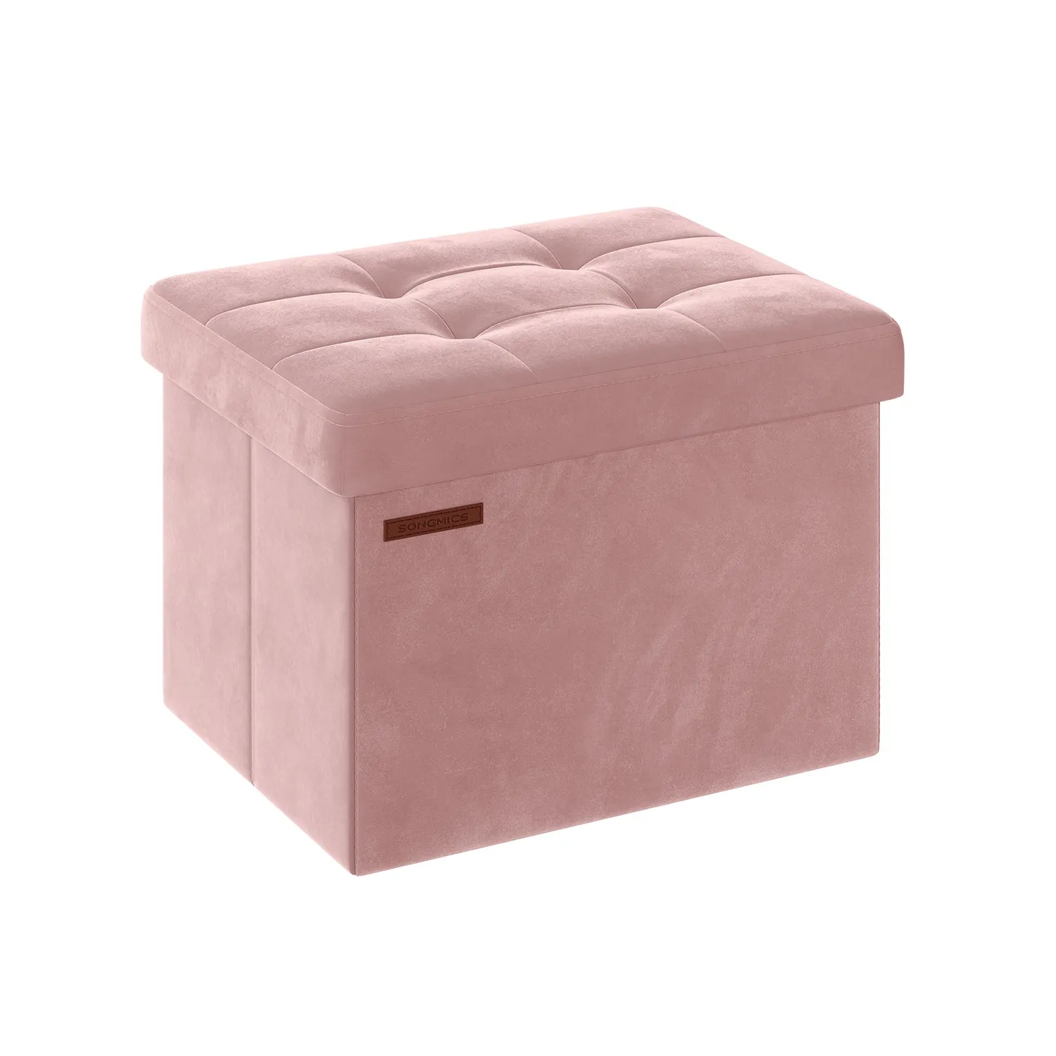 Foldable Storage Ottoman Bench
