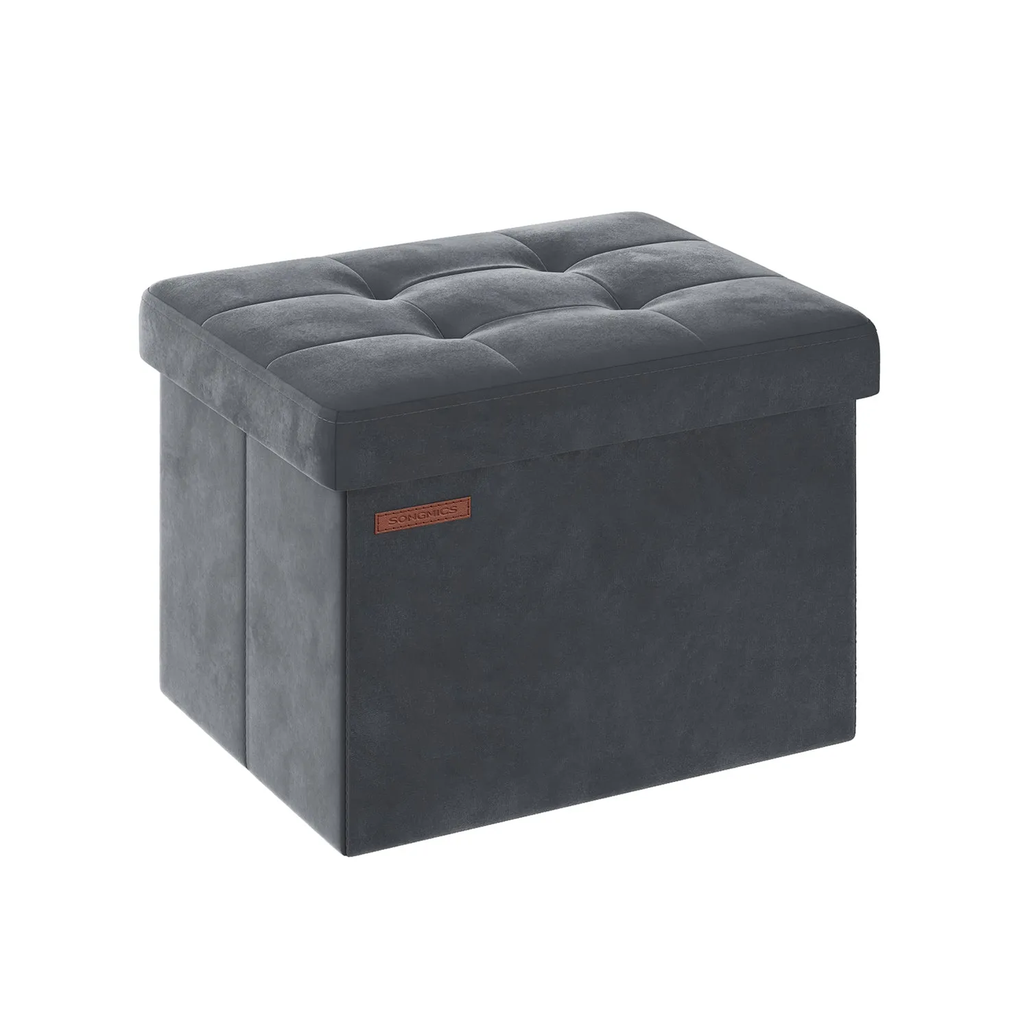 Foldable Storage Ottoman Bench
