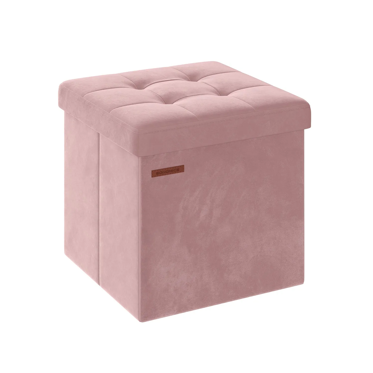 Foldable Storage Ottoman Bench