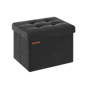 Foldable Storage Ottoman Bench