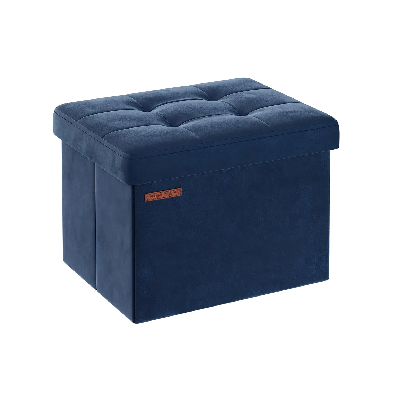 Foldable Storage Ottoman Bench