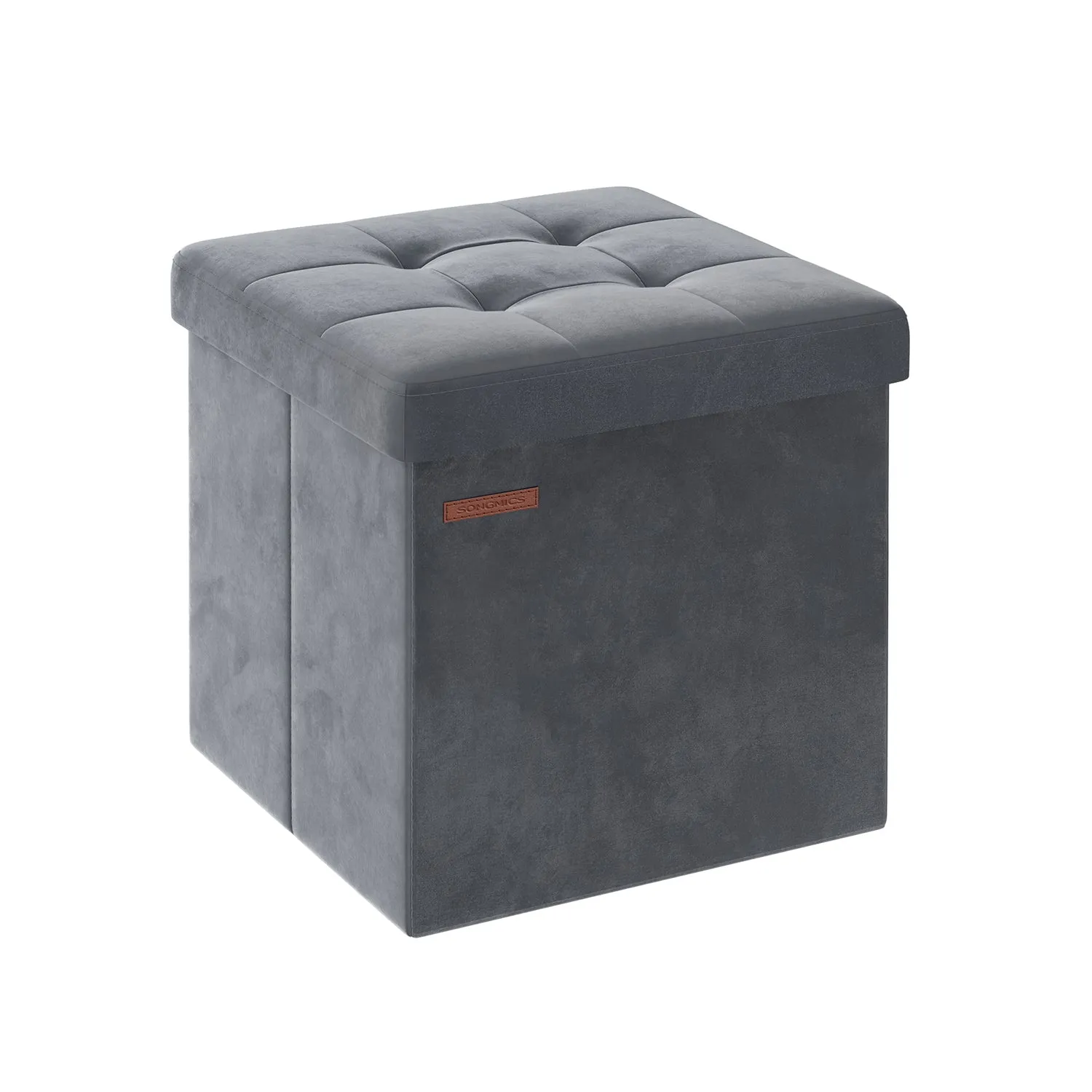 Foldable Storage Ottoman Bench