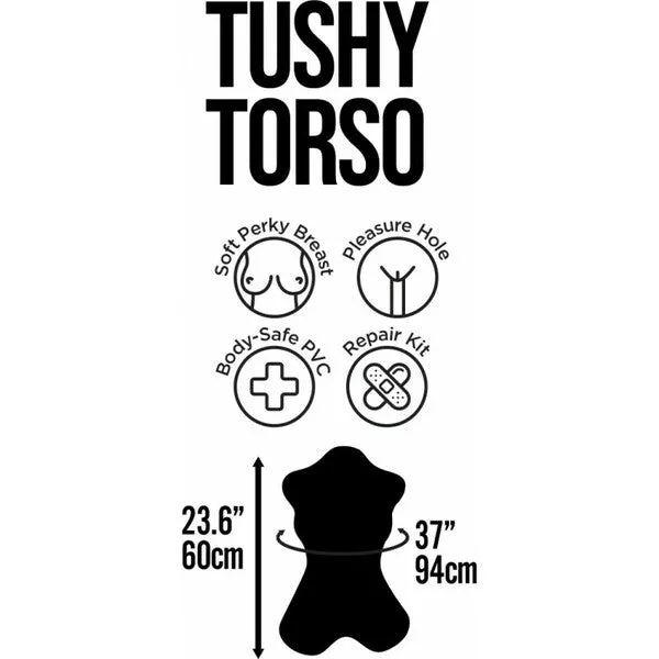 Hott Products Unlimited Tushy Torso Inflatable Love Toy