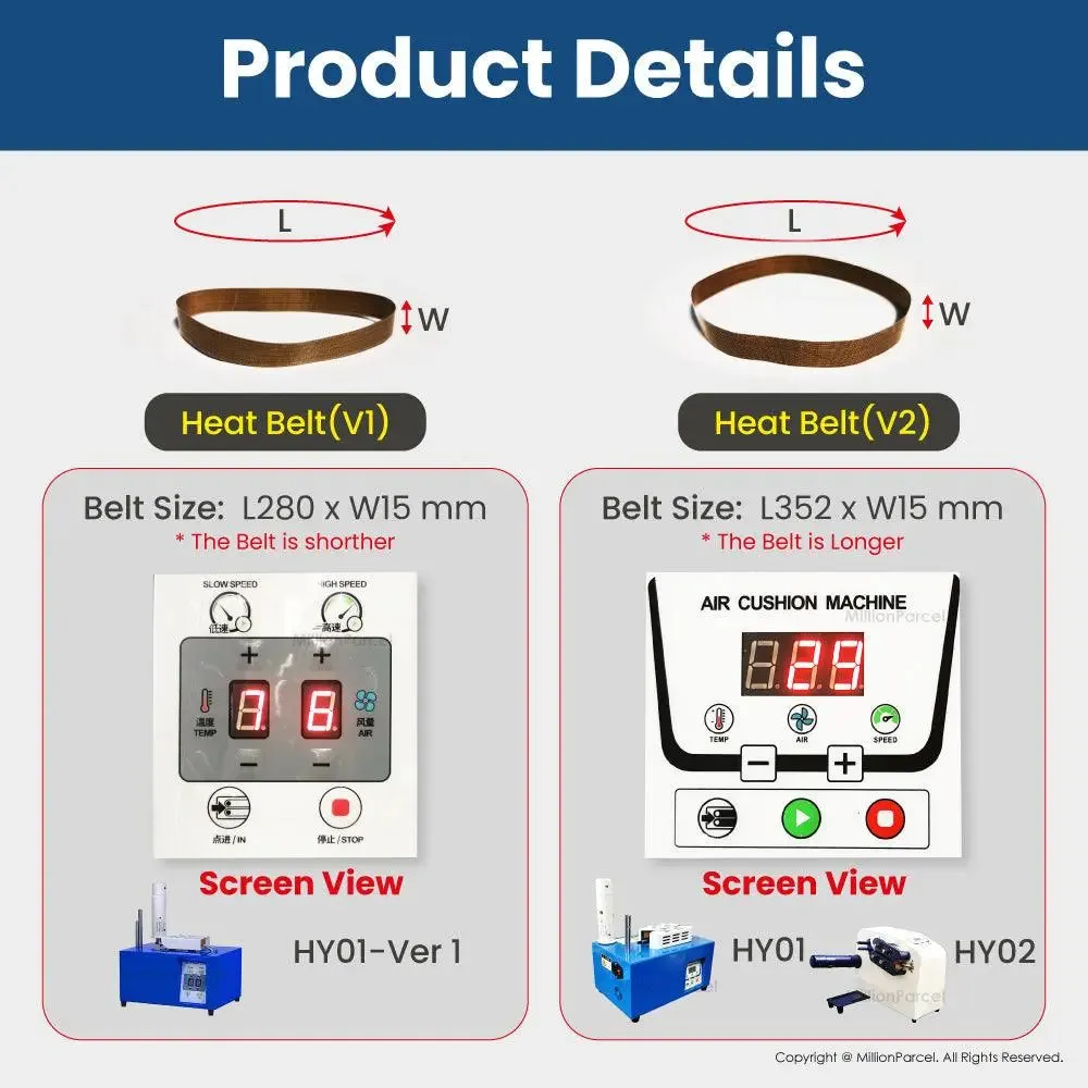 Inflatable Air Machine | High-Speed Air Cushion Machine