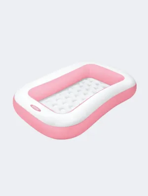 Intex Rectangular Beach Pool Pink/White