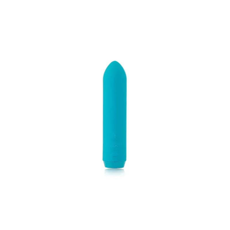 Je Joue Classic Silicone Bullet Rechargeable Vibrator- Teal - Purple