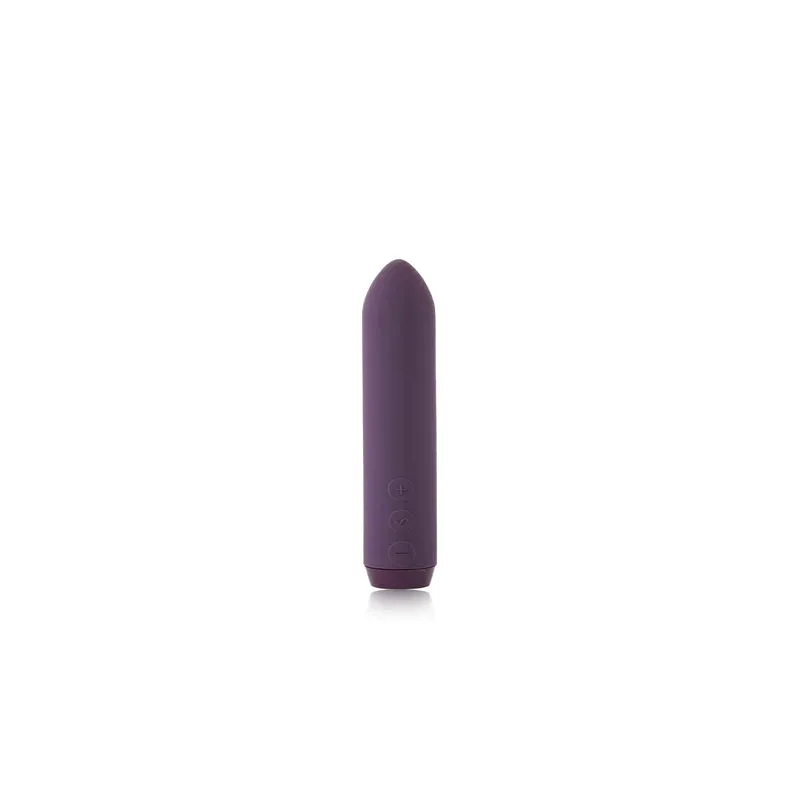 Je Joue Classic Silicone Bullet Rechargeable Vibrator- Teal - Purple