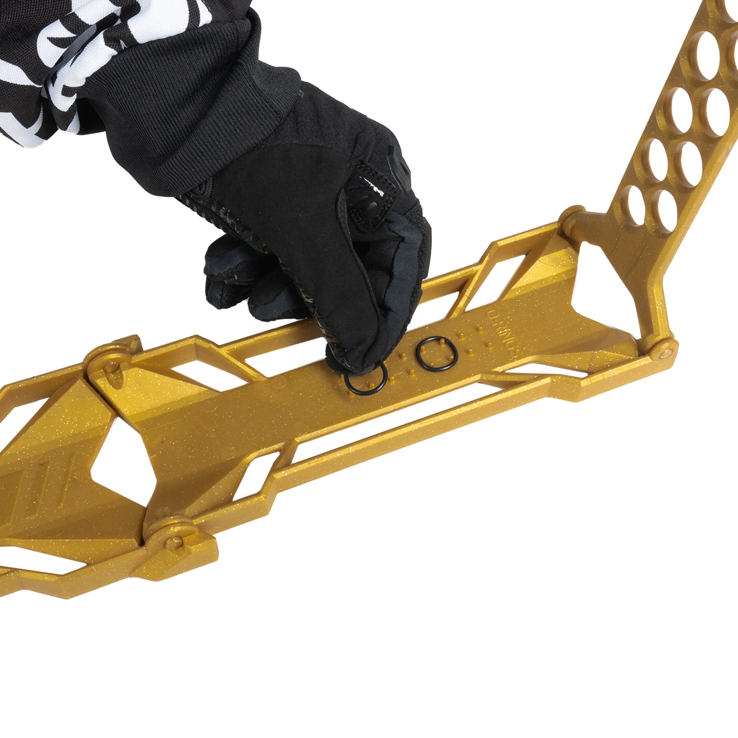 Joint Folding Gun Stand - Gold