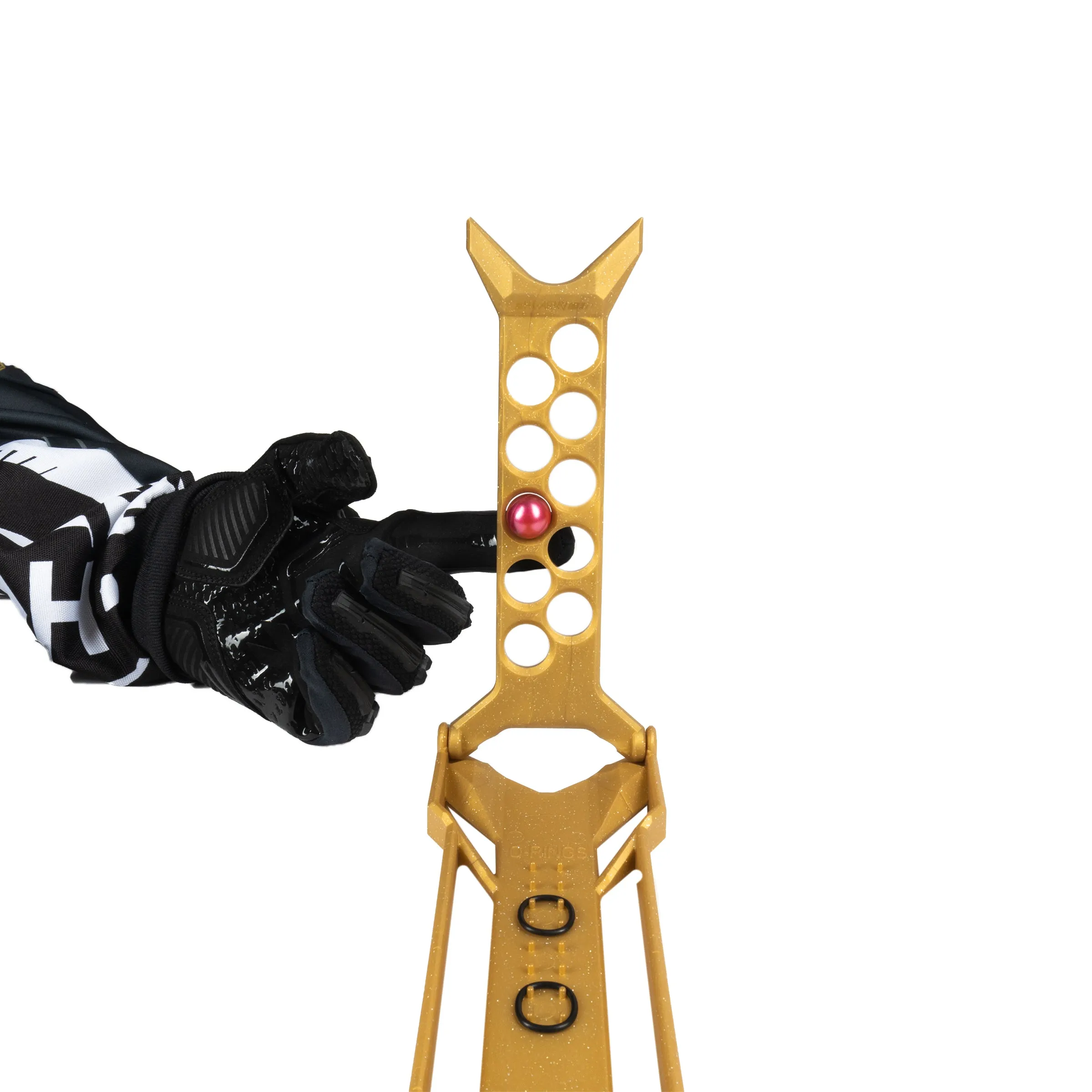 Joint Folding Gun Stand - Gold