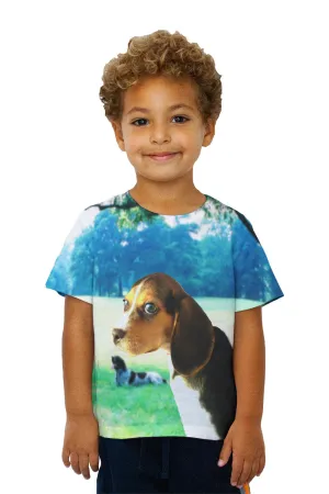 Kids Beagle Park Relaxation