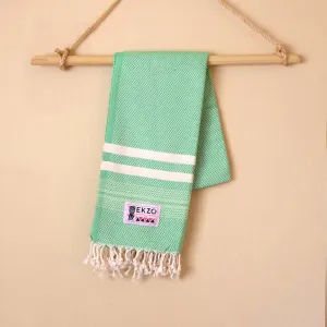 King Lizard Green - Beach Towel