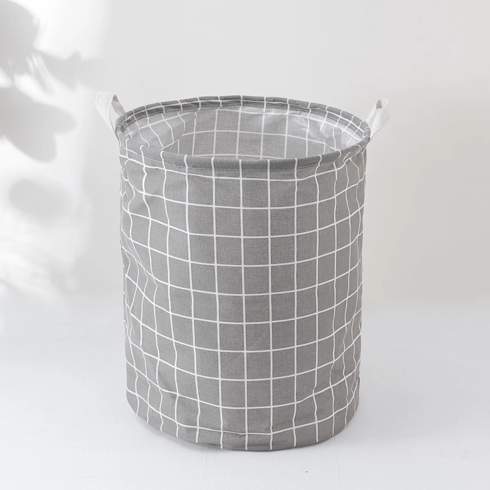 Kuber Industries Laundry Basket For Clothes|Foldable Laundry Hamper|Basket For Toys, Dirty clothes, Storage "45 LTR"-Pack of 5 (Grey)