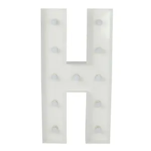 Large 4ft Tall LED Marquee Letter - H