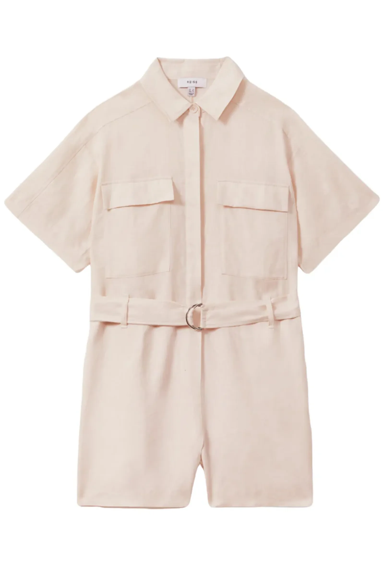 Linen Belted Playsuit