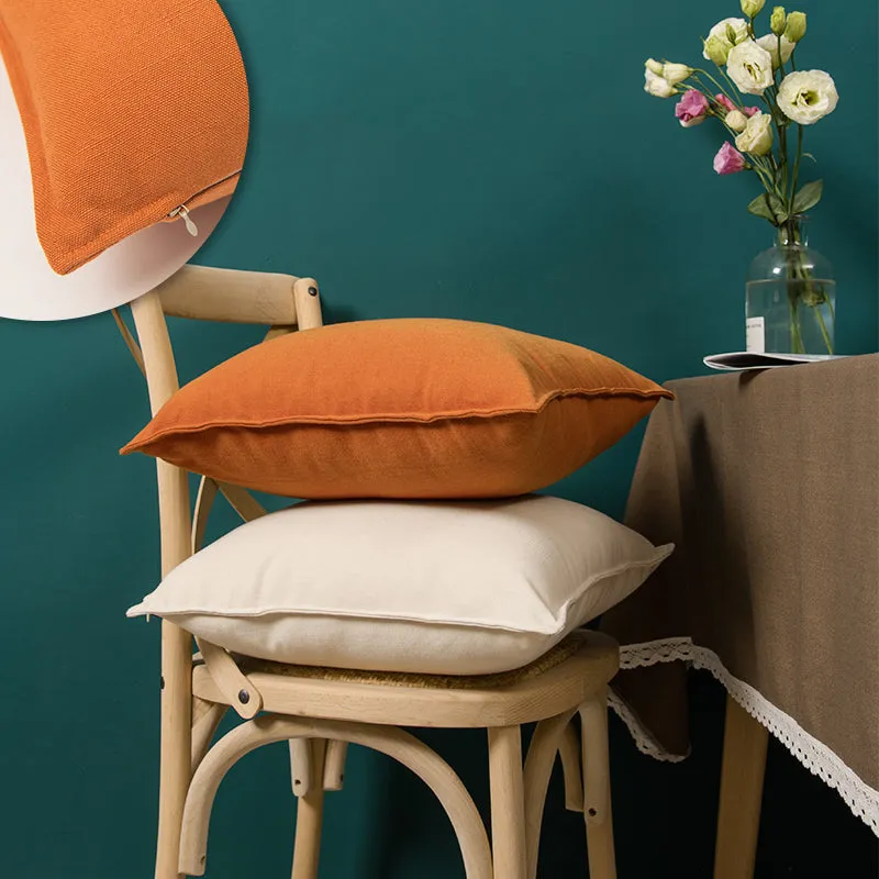 Linen Plain Color Pillow