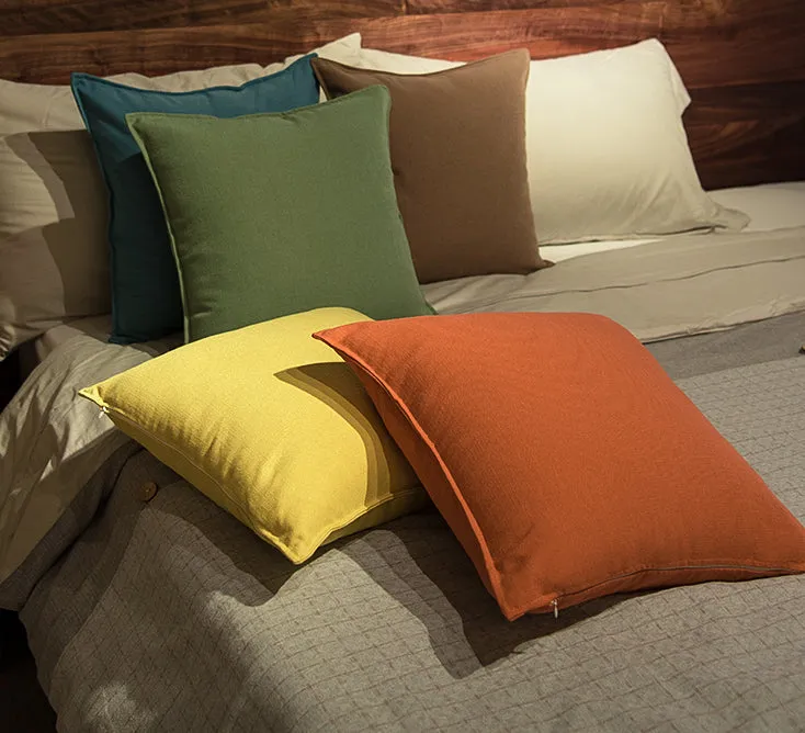 Linen Plain Color Pillow