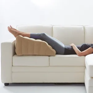 Lounge Doctor Inflatable Travel Leg Rest with Pump