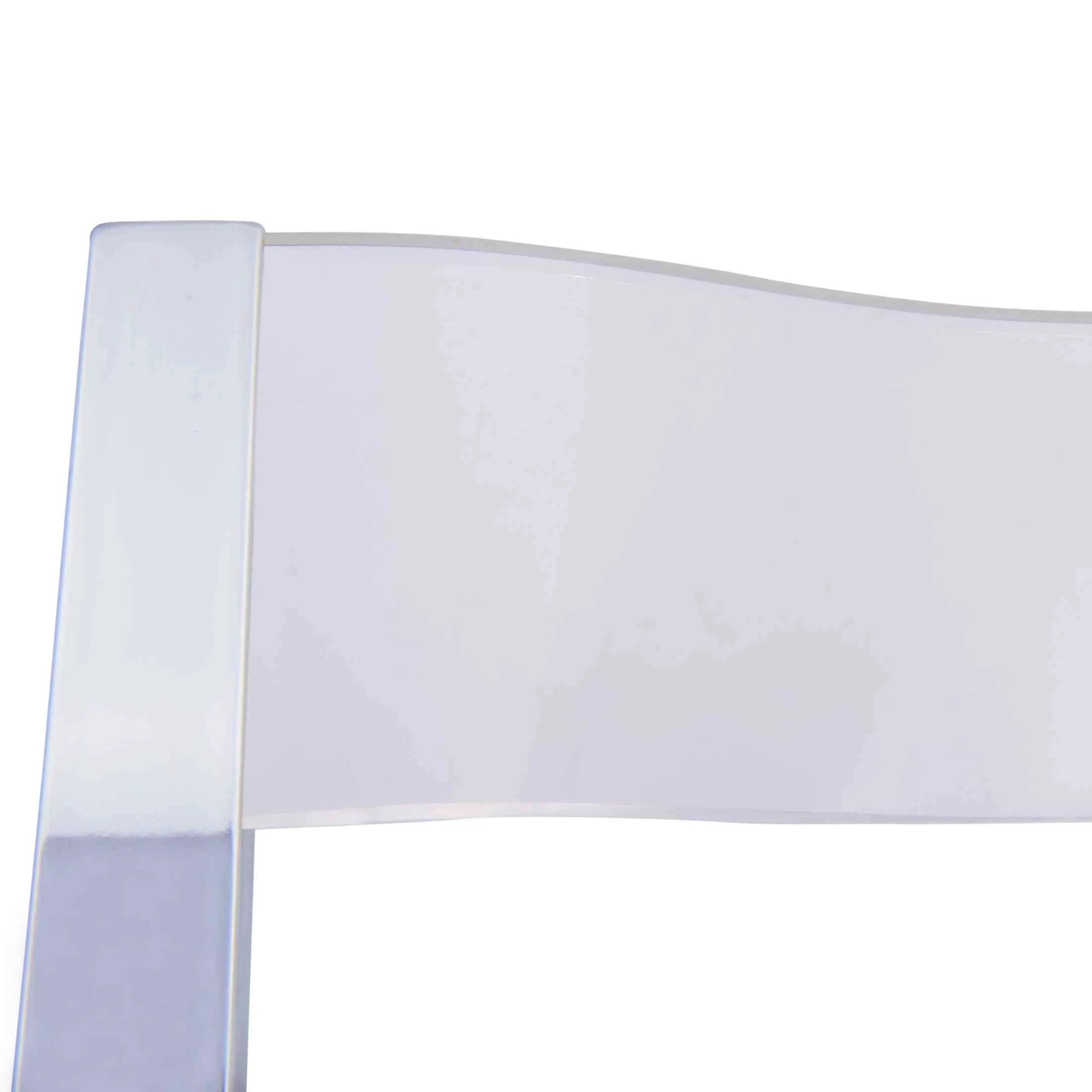 Menno Modern Acrylic Folding Chair Set of 2