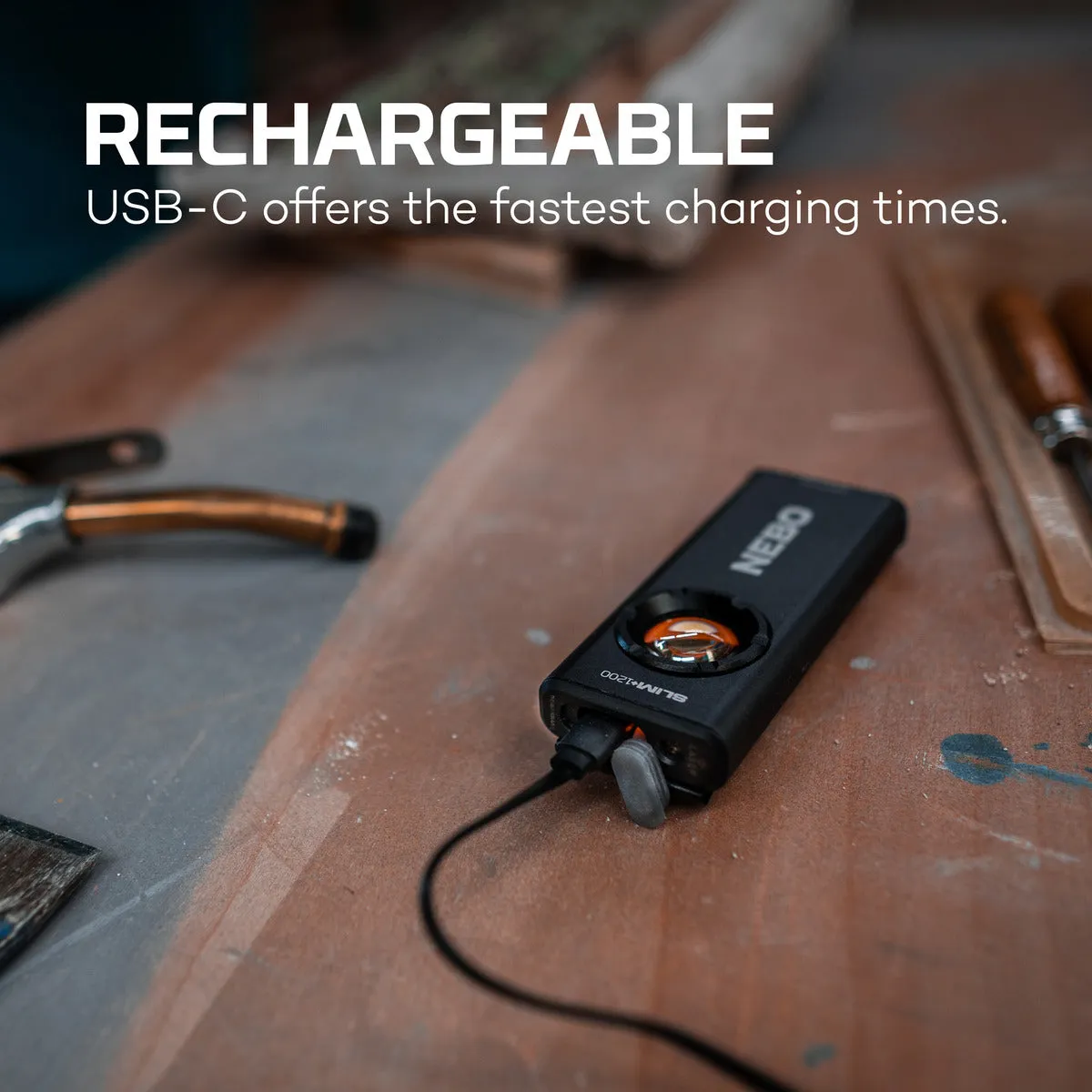Nebo Slim  1200 Rechargeable Pocket Light