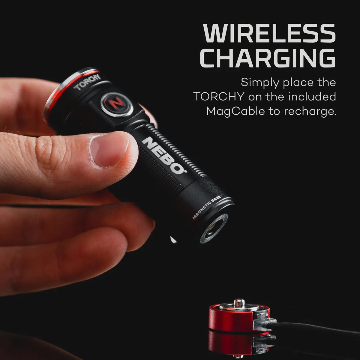 NEBO Torchy Rechargeable Pocket Flashlight
