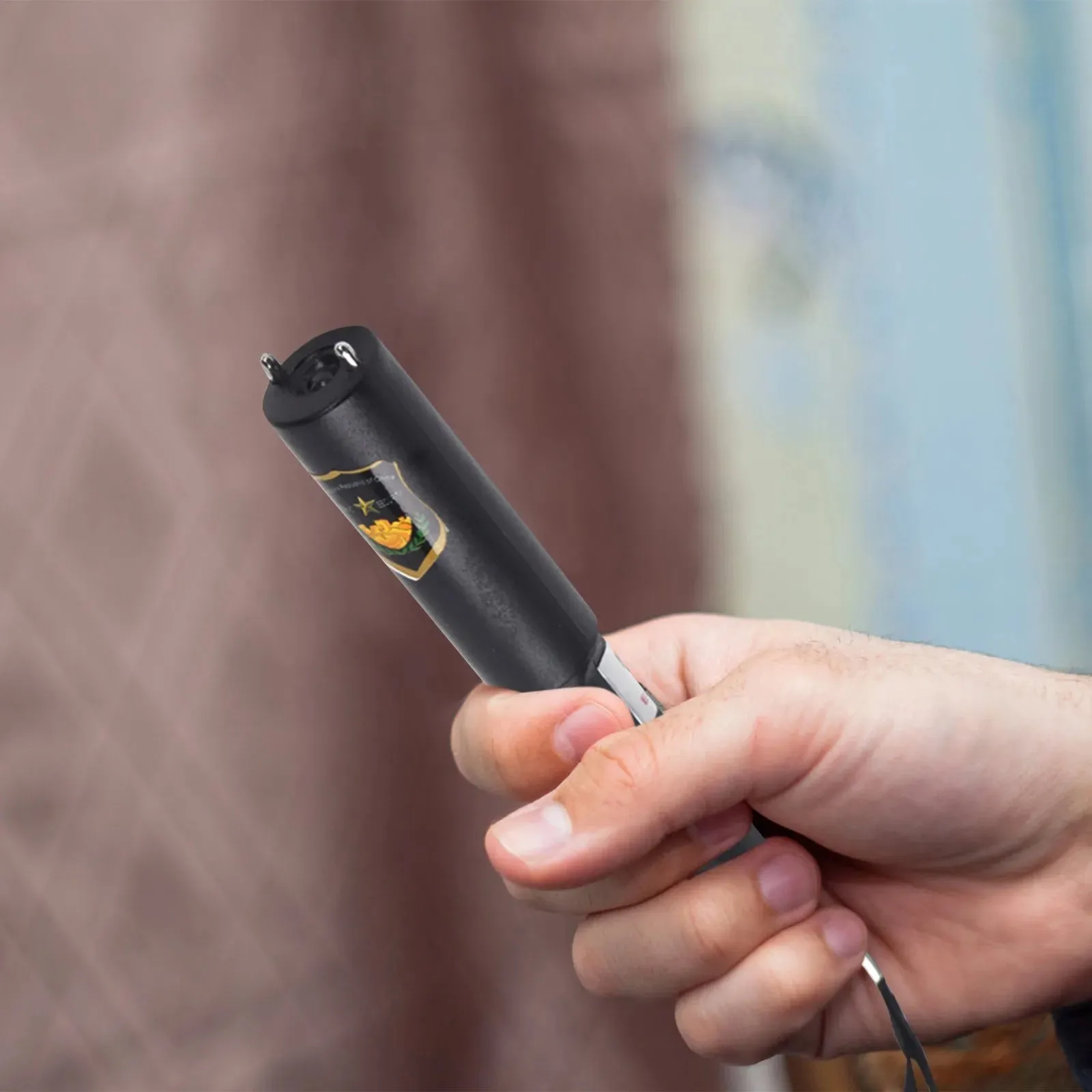 New Arrival Portable Rechargeable Flashlight Usb Keychain Tool Self Protect Mini Flash Light Lighting Led Flash Light LED Hiking