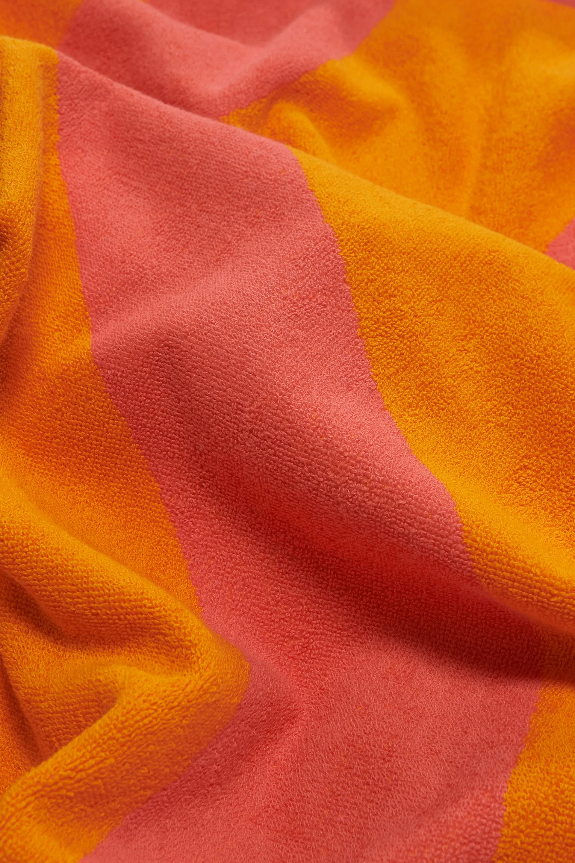 OAS - Terry Jacquard Towel - Pink Flow