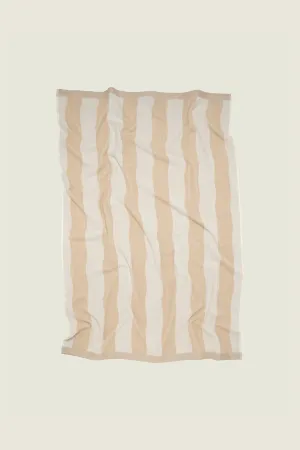 OAS - Terry Jacquard Towel - White Waver