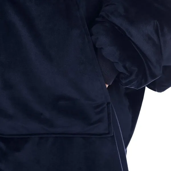 Oversized Hoodie For Adults & Kids  |  Microfiber & Sherpa Wearable Blanket.