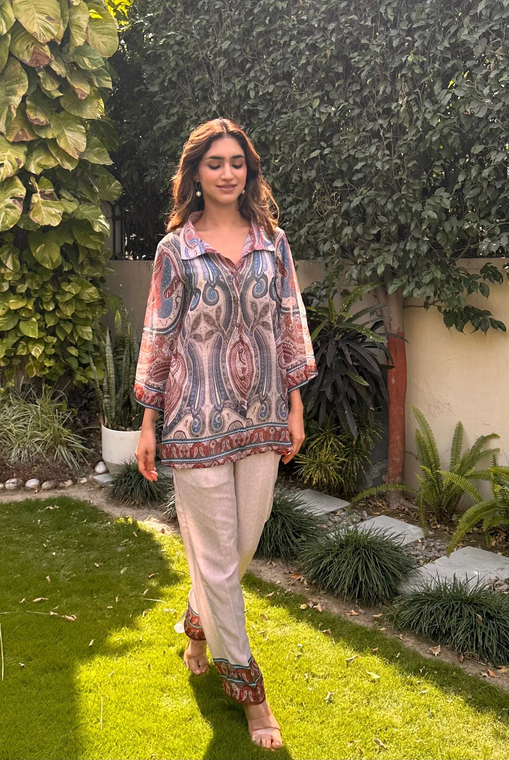 Paisley Printed Co-ord Set
